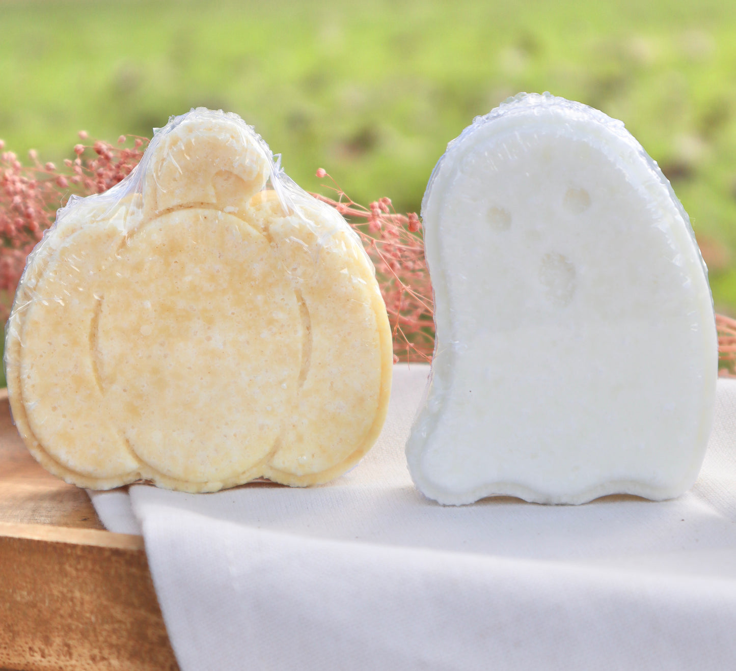 Pumpkin + Ghosts Bath Bombs